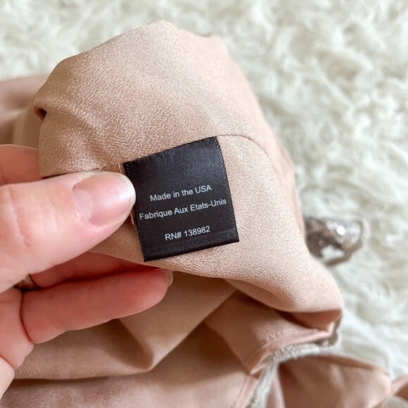 Dress the Population Abbie Sequins Lace Dress | Size M - Picture 10 of 11